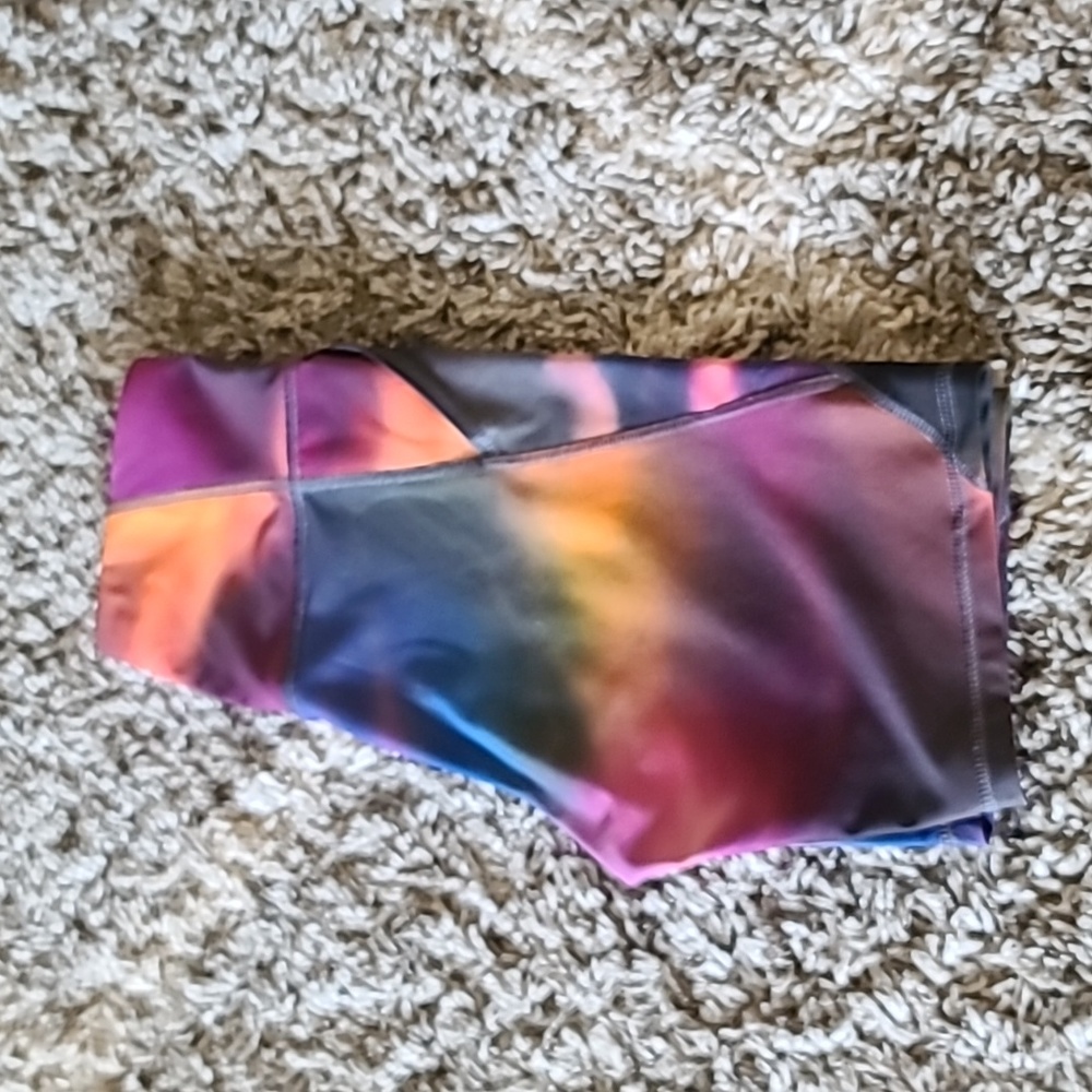 Old navy active powersoft girls xl 14-16 high rise bike short go-dry